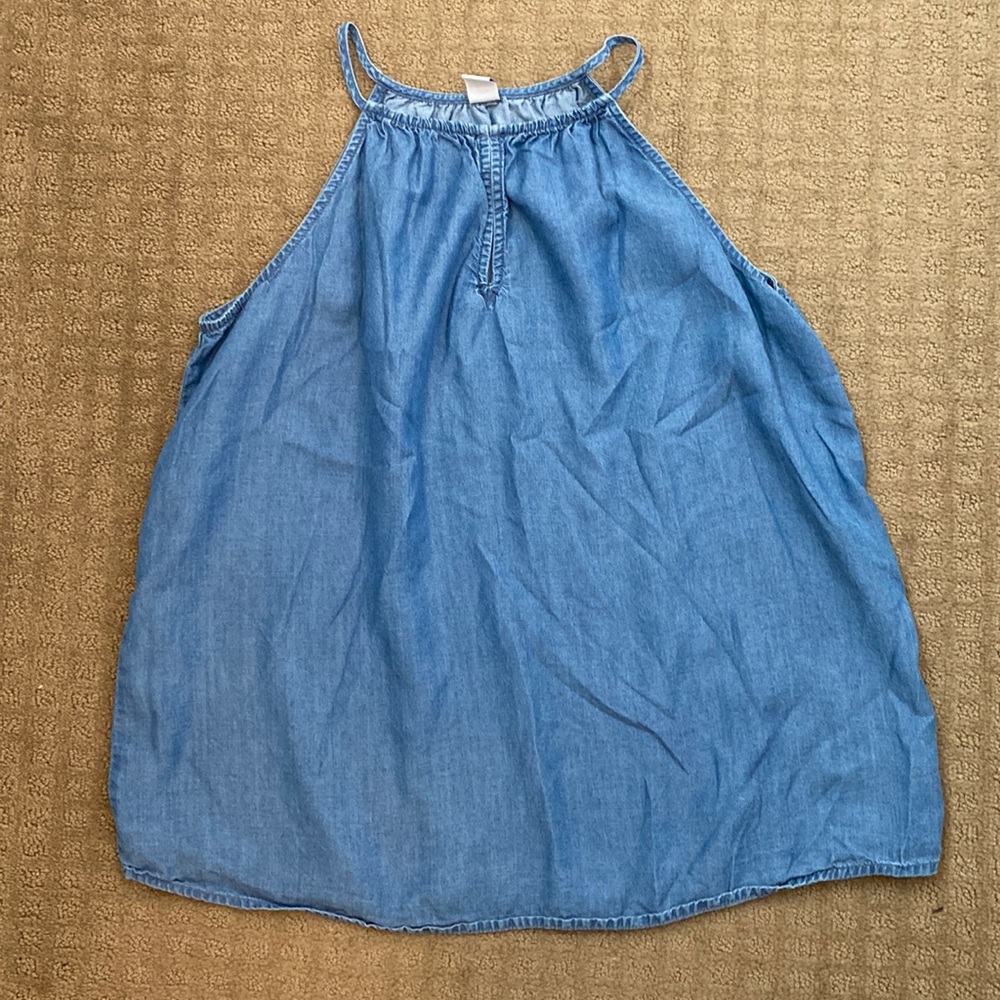 Soft and Flowy Denim Top